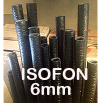 Isolamento 6mm ISOFON p/ Tubagens
