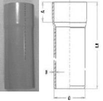 Tubo PVC Colar p/ Esgoto 2,5kg (TU)