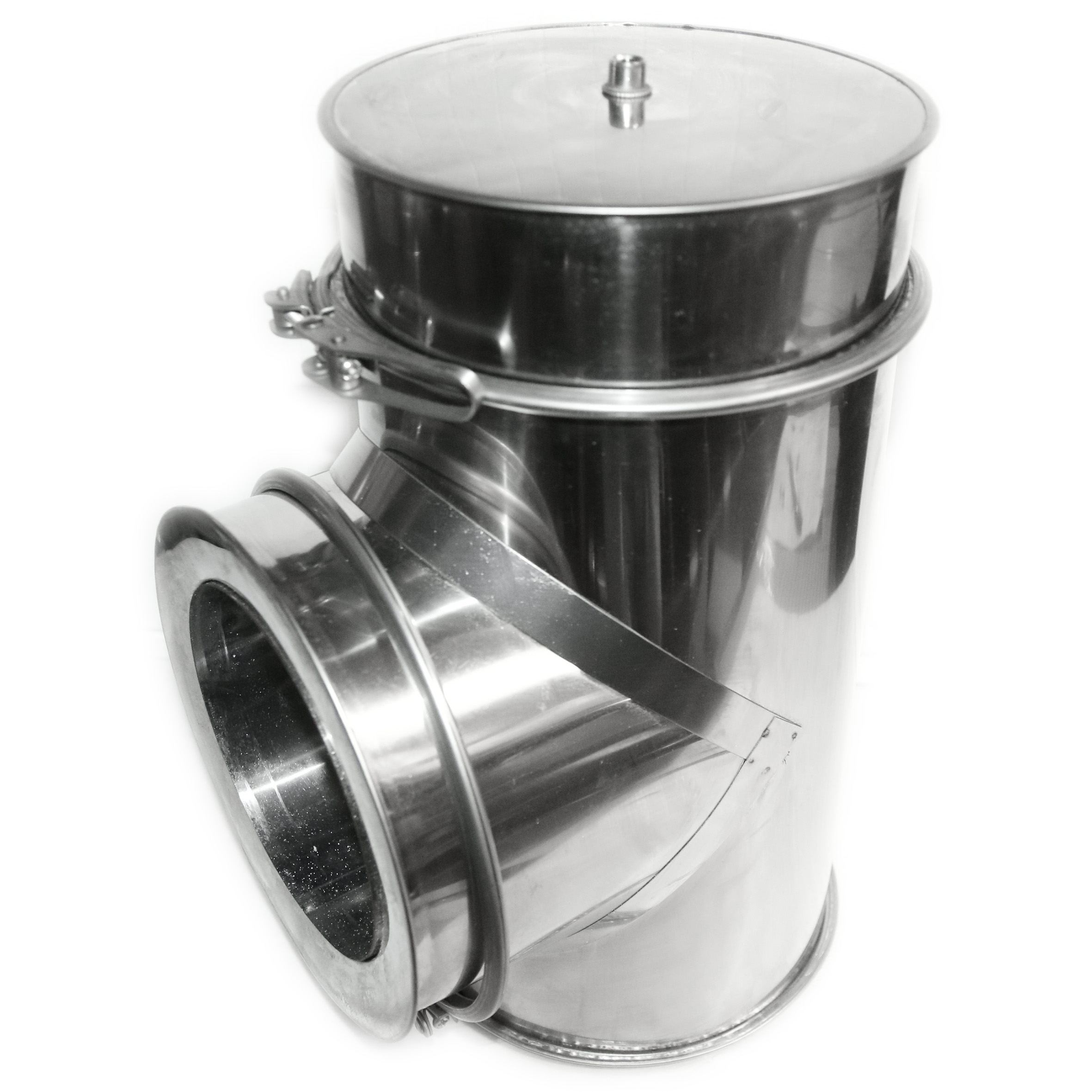 Tês Inox Parede Dupla